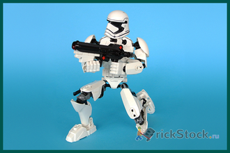 # 75114 Сборная Фигура «Штурмовик Первого Ордена» / “First Order Stormtrooper” Buildable Action Figure (2016)