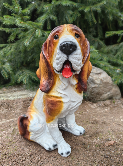 Садовая фигура Бладхаунд 35*25см   1,5кг   полистоун Россия 1938/016744*