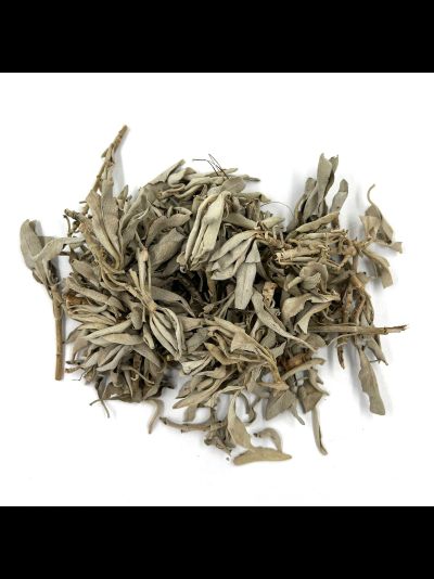 Листья с ветками Белого Шалфея