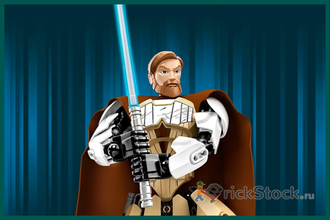 # 75109 Сборная Фигура «Оби–Ван Кеноби» / “Obi–Wan Kenobi” Buildable Action Figure