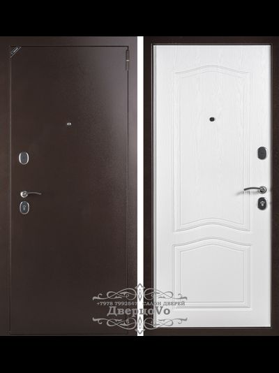 АВРОРА 75 мм. МЕДНЫЙ АНТИК/ БЕЛЫЙ ЯСЕНЬ