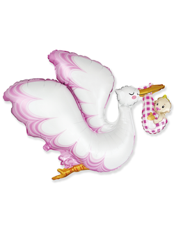 Аист с девочкой (96 см)