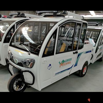 Трицикл GreenCamel Шторм Пикап (60V 1500W) кабина, кузов, понижающая 52 Ah