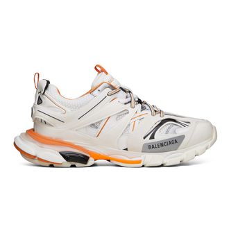 Balenciaga track trainers Белые с оранжевым