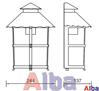 Caior 1 81525 18 Парковый светильник