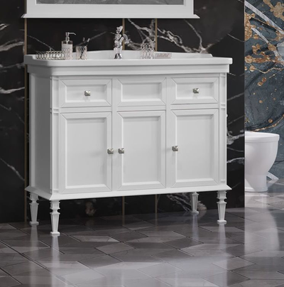 Мебель для ванной Opadiris Кантара 105 белый матовый