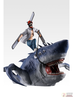 Фигурка Человек-бензопила (Chainsaw Man Ichiban Kuji, Mega Impact)