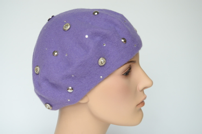 Vizio Collezione берет фетровый лаванда