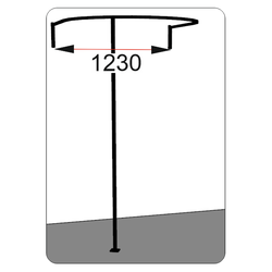 Прямая примерочная "ModernLine" с элегантным дизайном