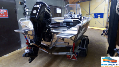 Тент на лодку GIRGIS 450 центр. консоль