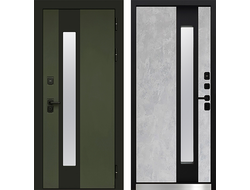 Дверь Арктика Термо темно-зеленая