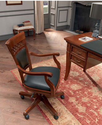 КРЕСЛО КАБИНЕТНОЕ PALAZZO DUCALE 71CI02PL (L72*P70*h95/102) PRAMA