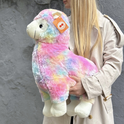 Мягкая игрушка Радужная лама