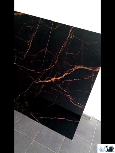 Керамогранит Staro Palacio Galaxy Black 60х120 см глянцевый high gloss