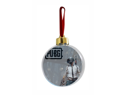 Шар елочный новогодний PlayerUnknown’s Battlegrounds, PUBG, ПУБГ №18