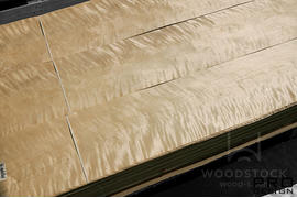 НАТУРАЛЬНЫЙ ШПОН БЕРЁЗА ПЛАМЕННАЯ