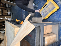 Угол деревянный клеёный 30х30 мм (3 метра)