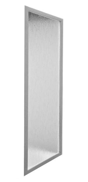 Шторка для ванны &quot; Ямайка &quot; боковая часть  (стекло  &quot;Грэйп&quot;)