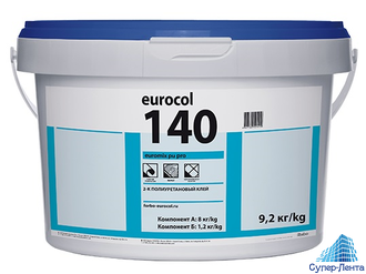 140 EUROMIX PU PRO 2-K полиуретановый клей, 9,2 кг