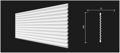 3D панель Decor Dizayn DD912