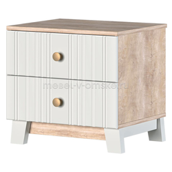 ЗБР077 Тумба прикроватная Ланзетти . Размер: 520*484*422