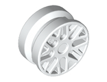 Wheel 11mm D. x 6mm with 8 &#039;Y&#039; Spokes, White (93595 / 4623351)