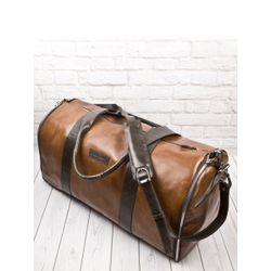 Кожаный портплед / дорожная сумка Torino Premium 
cog/brown (арт. 4037-03)