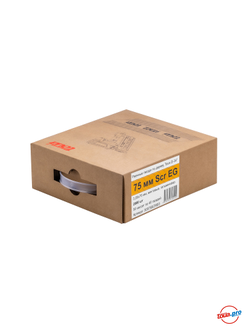 Реечные гвозди по дереву винтовые гальванизированные Toua D34 75 мм