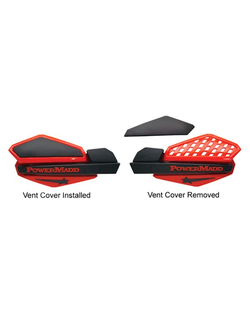 Защита рук красная универсальная PowerMadd 34202 (18-95062) для квадроциклов