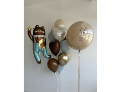 Сет из гелиевых шаров "Звездочка"