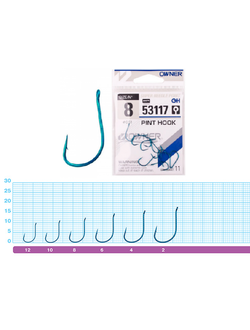Крючки Owner 53117 PINT HOOK (5шт./уп) Размер 4.