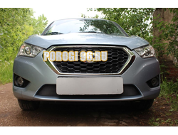 Защита радиатора Datsun mi-DO 2015- black