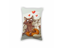 Подушка Котики №4