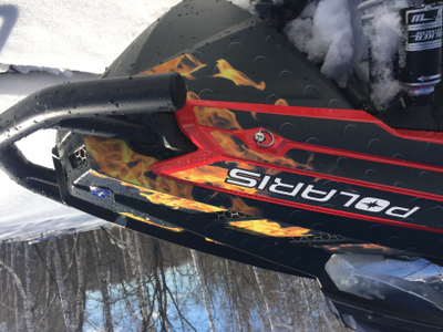 Наклейки на снегоход Polaris PRO RMK 2009-201