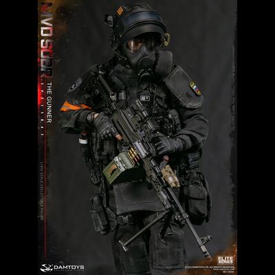 Пулеметчик СОБР - КОЛЛЕКЦИОННАЯ ФИГУРКА 1/6 RUSSIAN SPETSNAZ MVD SOBR PKM GUNNER (78095) - DAMTOYS