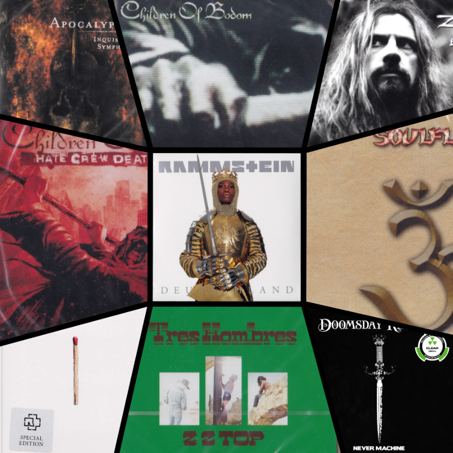 Rob Zombie, Apocalyptica, ZZ Top, Children Of Bodom, Rammstein, The Doomsday Kingdom, Soulfly