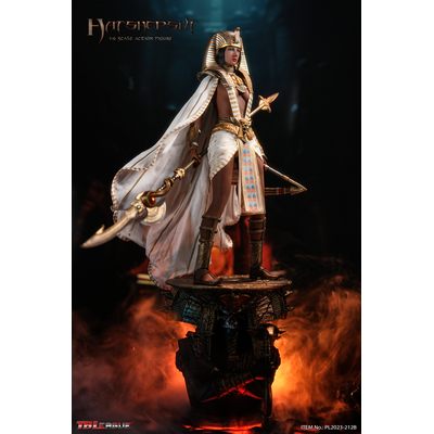 Египетская царица Хатшепсут (в белом)  - Коллекционная ФИГУРКА 1/6 scale Hatshepsut (PL2023-212B) - TBLeague