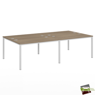 Стол-тандем письменный на металлокаркасе  VL-51/52