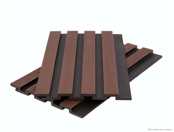 Панель фасадная реечная POLIVAN GROUP NUSADUA Chocolate