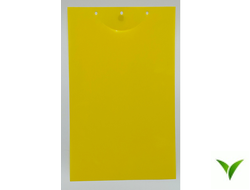 Клеевая пластина желтая