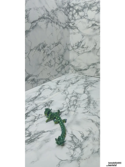 Дракон с розой