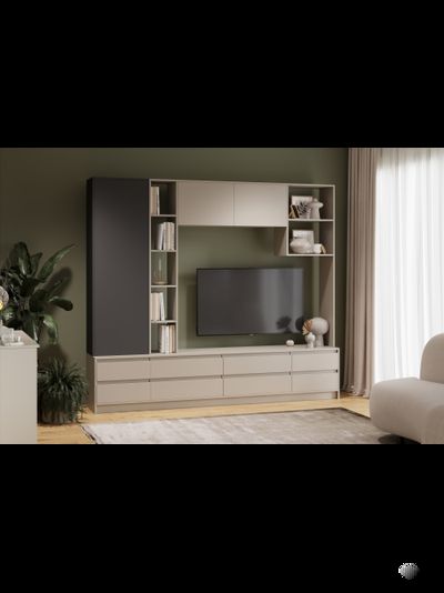 Селена гостиная Кашемир/Графит