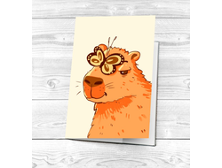 Обложка на паспорт Капибара, Kapibara-san №2