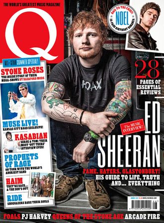 Q Magazine August 2017 Ed Sheeran Cover ИНОСТРАННЫЕ МУЗЫКАЛЬНЫЕ ЖУРНАЛЫ, INTPRESSSHOP