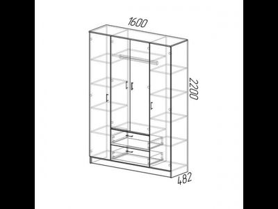 Спальня "Эко" (Эра)