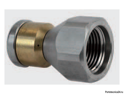 Форсунка вращающаяся каналопромывочная (вход 3/8внут, 3 отверстия, размер 040)