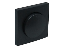 Efapel 90721 TPM, Лицевая панель (накладка) поворотного диммера, матовый черный