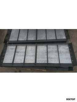 Решето КЗК-0260100А дополнительное верхнего решета КСЗ-7-24/812