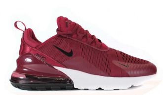 Nike Air Max 270 бордовые с белым