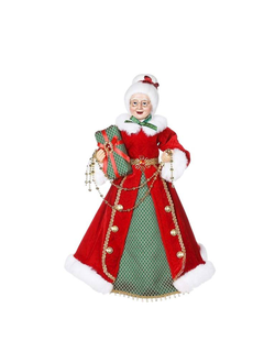 Фигурка новогодняя "Миссис Клаус"